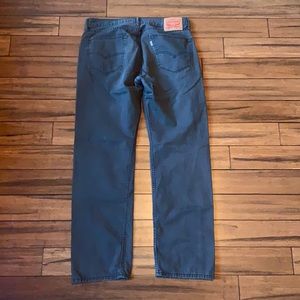 Levi 505 Grey Jeans W36 L34